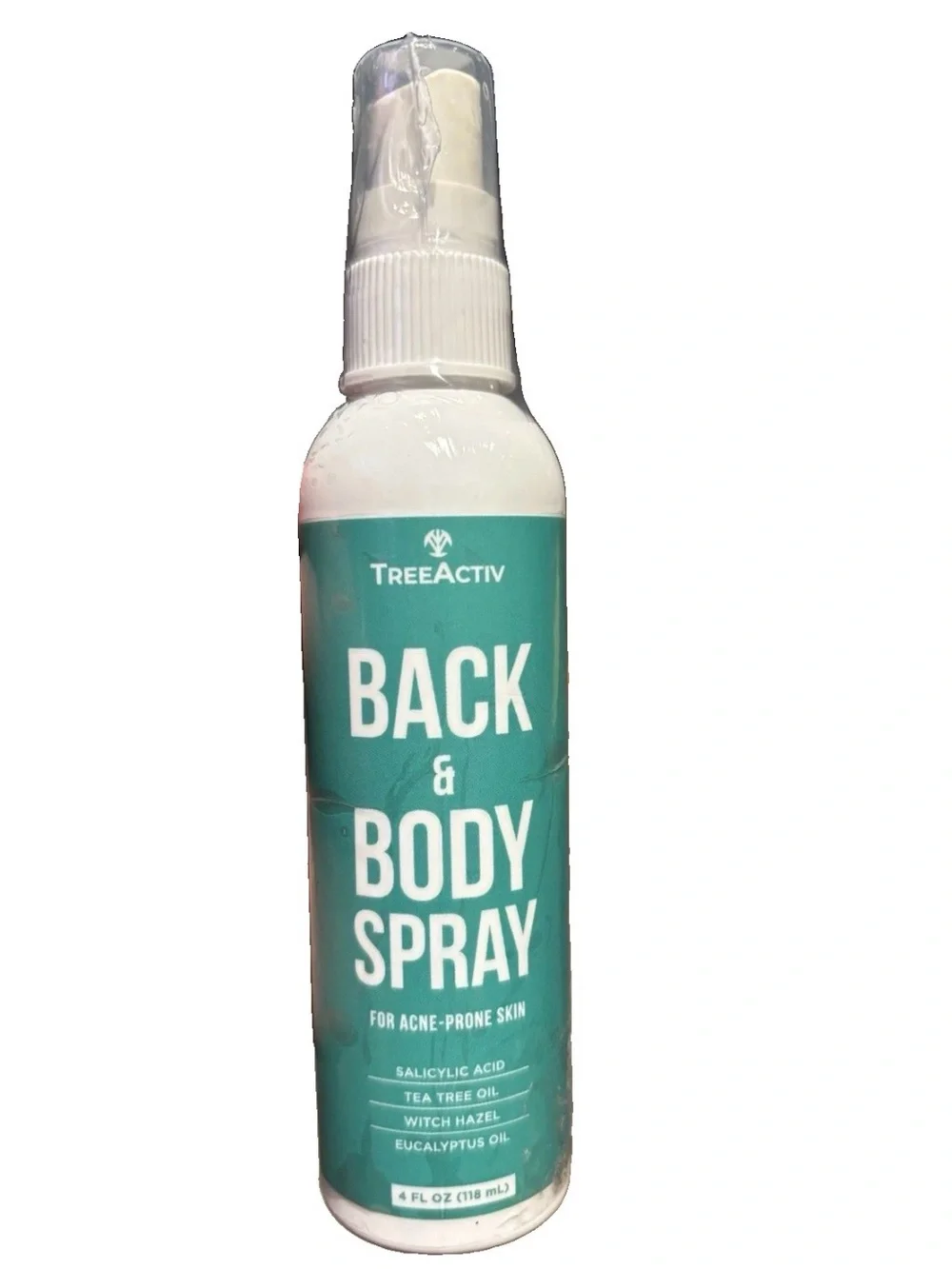 TreeActiv Back & Body Spray (4 oz) – New & sealed